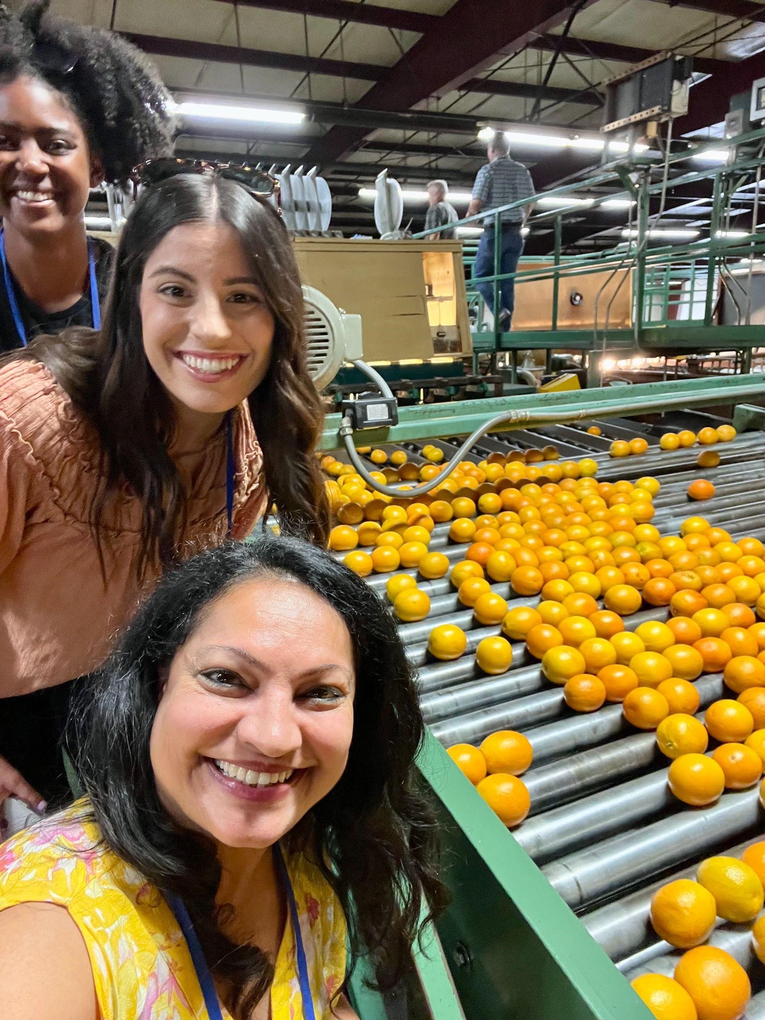 Farm tour of Porterville Citrus