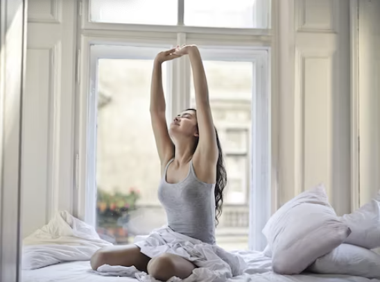 Do a morning stretch to boost your energy