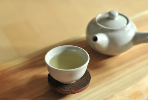 Boost your energy with green tea or coffee