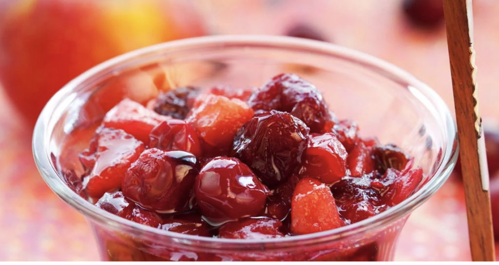 Cranberry relish with Splenda sweeteners