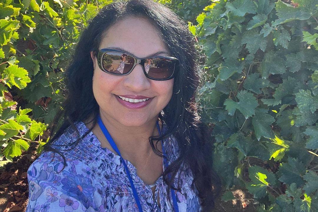 Vandana Sheth on San Joaquin Valley farm tour